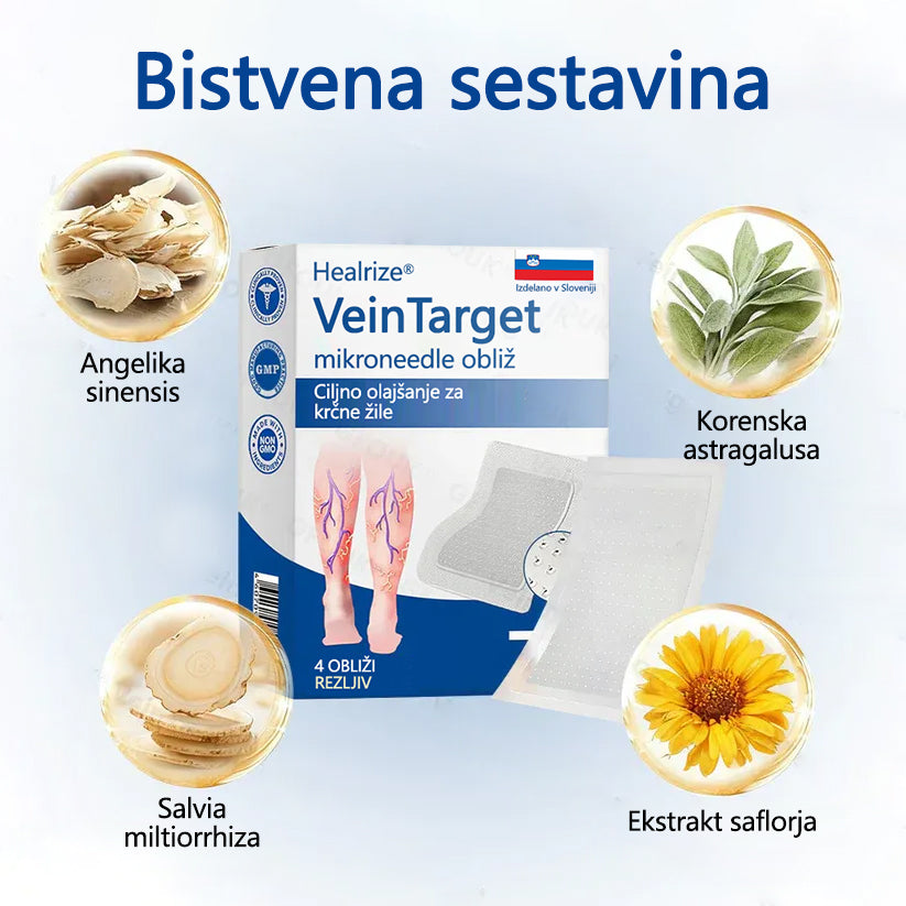 Healrize® VeinTarget mikroiglični obliž🏆
